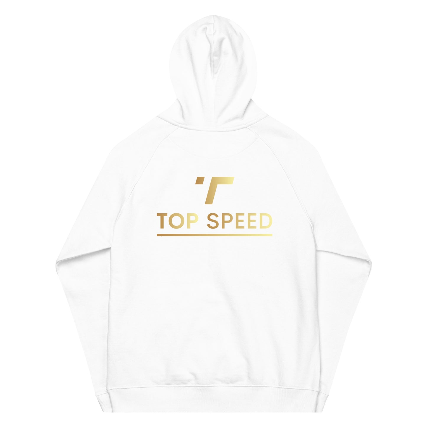 Top Speed Unisex eco raglan hoodie