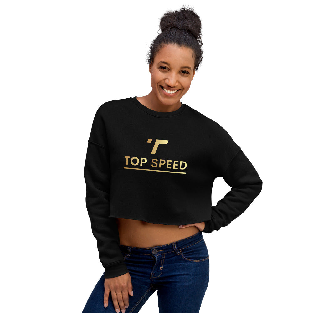 Top Speed Crop Sweatshirt