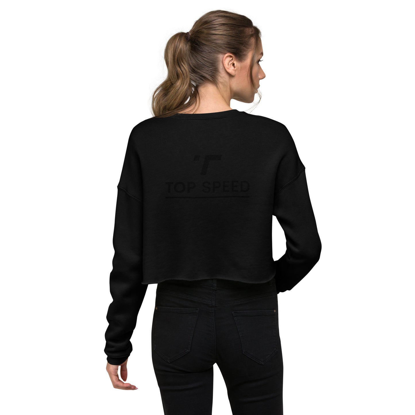 Top Speed Crop Sweatshirt